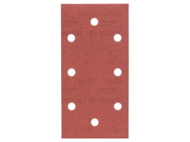 10-delni komplet brusilnih listov Bosch za vibracijski brusilnik, Dimenzije: 93x185 mm, Zrnatost: 180, 2609256A91